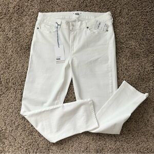 PAIGE Women's Crisp White Skinny Jeans